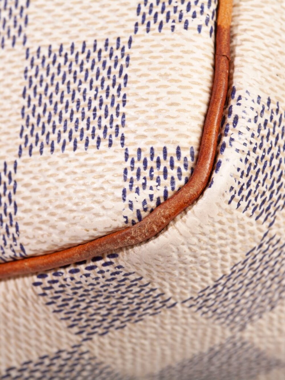 Authentic Louis Vuitton Damier Azur Canvas Speedy 30" - Picture 13 of 16